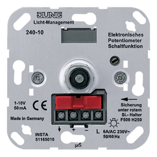 240-10 Elektronisches Potentiometer electronic mit Druck-Ausschalter