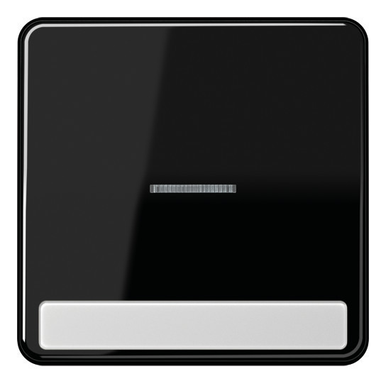 CD590NAKO5SW Wippe für Kontrollschalter mit Schriftfeld 7x57mm schwarz