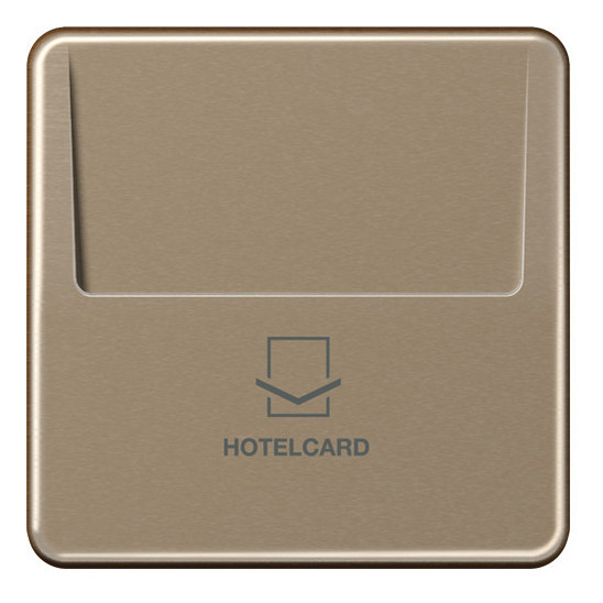 CD590CARDGB-L Hotelcard-Schalter gold-bronze