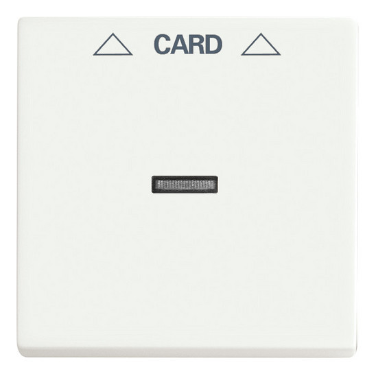 1792-884 Zentralscheibe Cardschalter future linear weiss-matt - 2CKA001710A3928